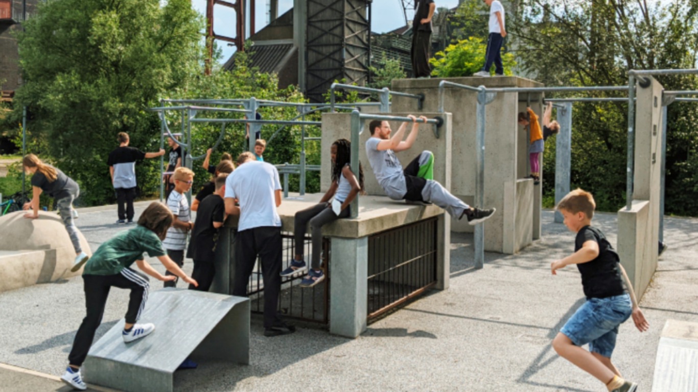 Offenes Parkourtraining