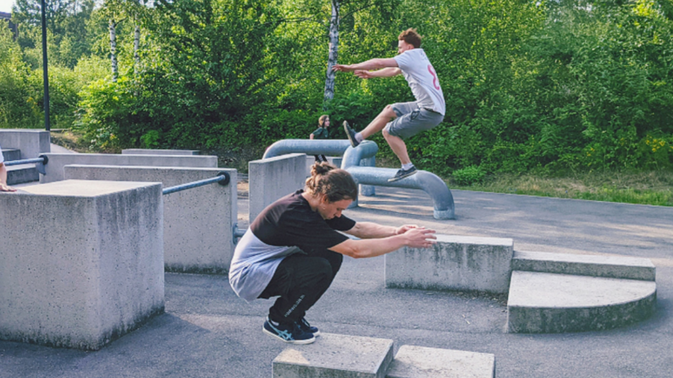 Trainer:innen - Parkour auf Zollverein