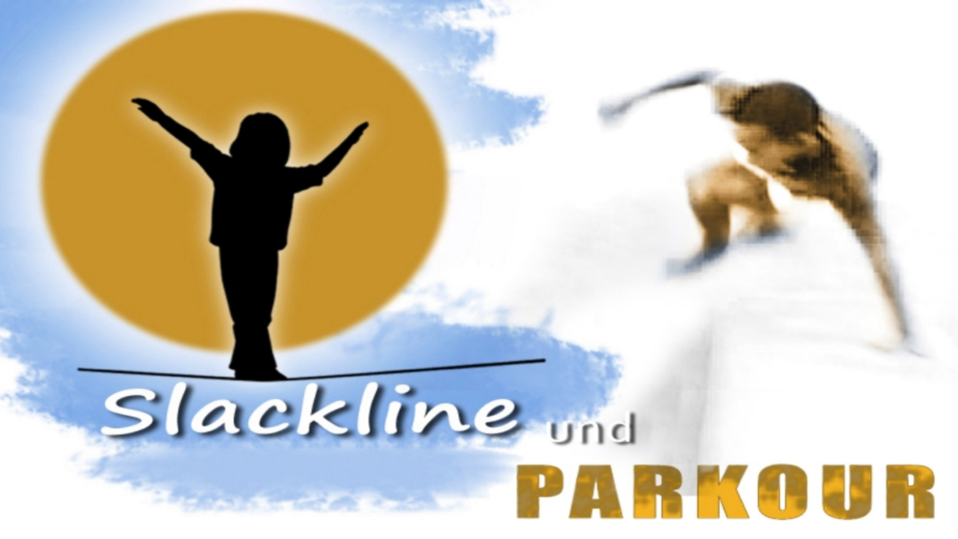 Slackline und Parkour Logo