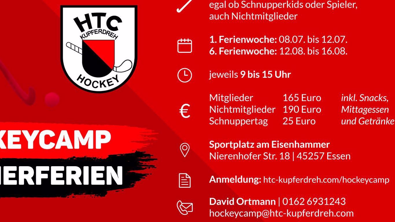 Hockeycamp Sommerferien