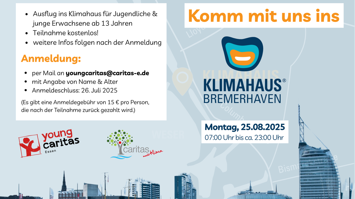 Komm mit uns ins Klimahaus Bremerhaven