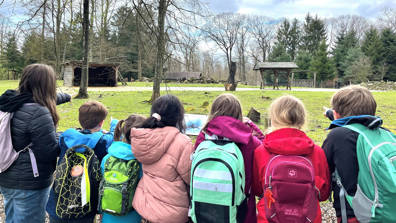 Ausflug ins Wildgehege