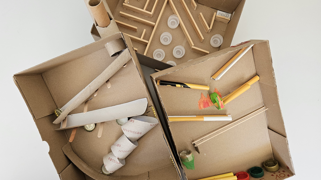 Erfinderworkshop - Murmelbahn bauen 