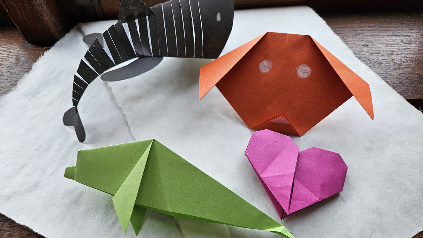 Formen aus Papier