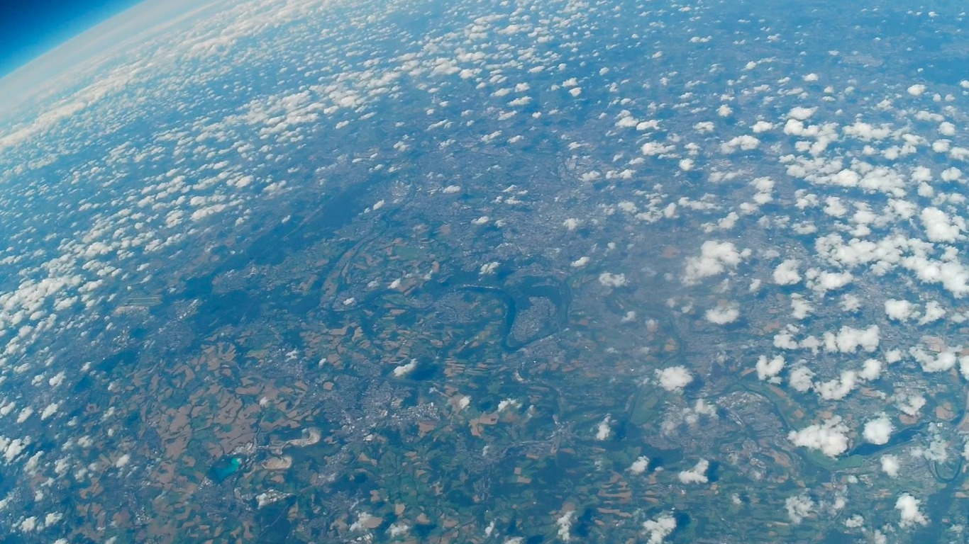 Aussicht der Wettersonde